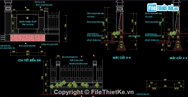 hàng rào,File cad,File Auto cad